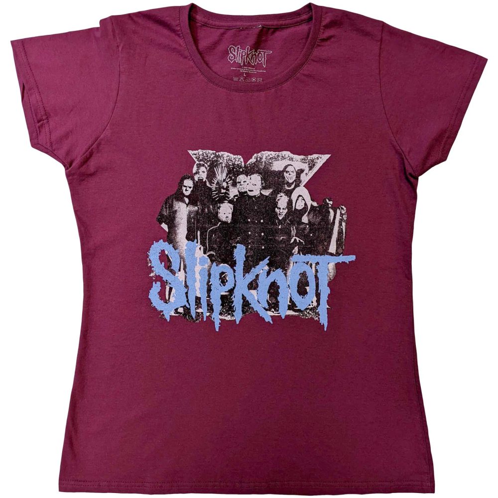 Slipknot - Goat Logo Demon T-shirt Femme - Rouge
